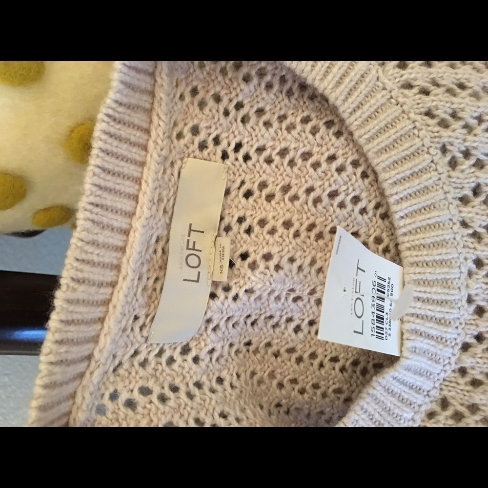 New - LOFT knit sweater - Picture 3 of 3